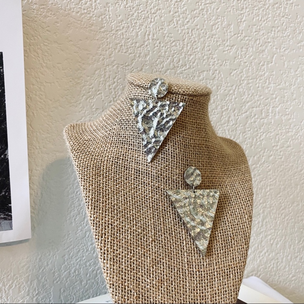 ❤️‍🔥𝕤𝕒𝕝𝕖❤️‍🔥geo earrings - Picture 6 of 10